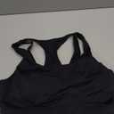 RUNNING GIRL Sports Bras for Women High Support,Molded Cup High Impact Sports Bra Racerback Workout Yoga Running Bra (X-Large, Black)