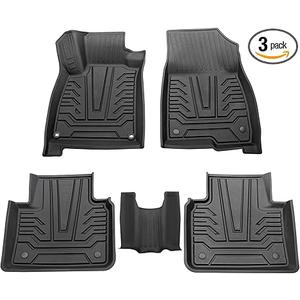 Car Floor Mats Compatible with 2018 2019 2020 2021 2022 Accord, Custom Fit Black TPE All Weather Protection Waterproof Front & Rear Seat Floor Liners