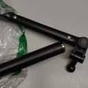 Overhead Phone Mount for Desk, 17" Long Arm Adjustable iPhone Holder, Heavy Duty Rotatable Stand for Video Recording, Live Streaming, Crafting, Cooking