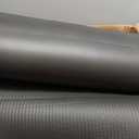 Retrospec Solana Yoga Mat 1" Thick w/Nylon Strap for Men & Women - Non Slip Exercise Mat for Home Yoga, Pilates, Stretching, Floor & Fitness Workouts (Black)