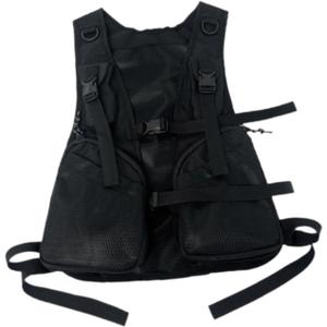 Vest Bag Rucksack Lightweight Fashion Breathable Phone Holder Daypack for Biking Outdoor Climbing Skiing Camping (Black)