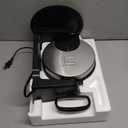 Chefman Rotating Belgian Waffle Maker, 180 Flip Iron w/ Non-Stick Plates, Adjustable Timer, Locking Lid, & Drip Plate, Space Saving Storage, Mess-Free Breakfast, Stainless Steel/Black