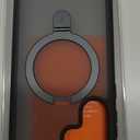 TORRAS Magnetic Designed for Samsung Galaxy S23 Ultra Case [Compatible with Magsafe] Stand, [Military Grade Drop Tested] Shockproof Translucent Slim Protective Ostand, Black