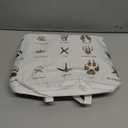 Kids Laundry Basket Hamper, Toybox for Girls Boys, Forest Animal Tracks Waterproof Collapsible Storage Bin Organizer for Bedroom Bathroom Kids Room Dorm Nursery Clothes Toys Books