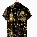 Ticmie Black Shirt Merry Christmas Size S