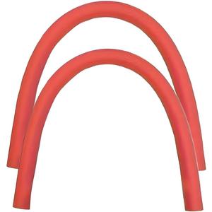 Pack of 2 Pool Noodles for Adults - Colorful Foam Noodle Sticks for Swimming - Floating Pool Noodles Foam Tube 59.1" x2.3 in (Red)