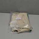 SARO LIFESTYLE Linen Christmas Tree Skirt  Toscana Collection  Natural Solid Edge  Classic Holiday Farmhouse Dcor, 56", Natural