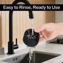Espresso Tamper Base for Ninja Lux Cafe Accessories Japanese Silicone, LSR Precision Molded for Stable Tamping, Cleaner Workflow & Countertop Protection
