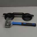 FCHO Floor Gap Fixer Tool for Laminate Floor Gap Repair Include Suction Cup and Mallet (Can't use on scraped surface floor)