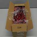 RECUTMS Realistic Artificial Plants Artificial Mums Fall Flowers Fake Fall Plant UV Resistant Fake Flowers Realistic Eucalyptus Leaves Silk Mums Faux Autumn Plant for Thanksgiving Home Decor (Burgundy Red)