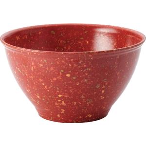 Rachael Ray Accessories Kitchen Pantryware Multi Purpose/Salad Serveware/Melamine Garbage Bowl, 10.2 x 10.2 x 7 inches, Red, 4 quarts