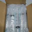 JOLLY PARTY 30 Pack 20mL Syringes, Plastic Syringes with Catheter Tip and Cap, Individually Sealed Feeding Syringe For Dogs, Measuring Syringe For Liquid, Scientific Labs, Refilling, Dispensing