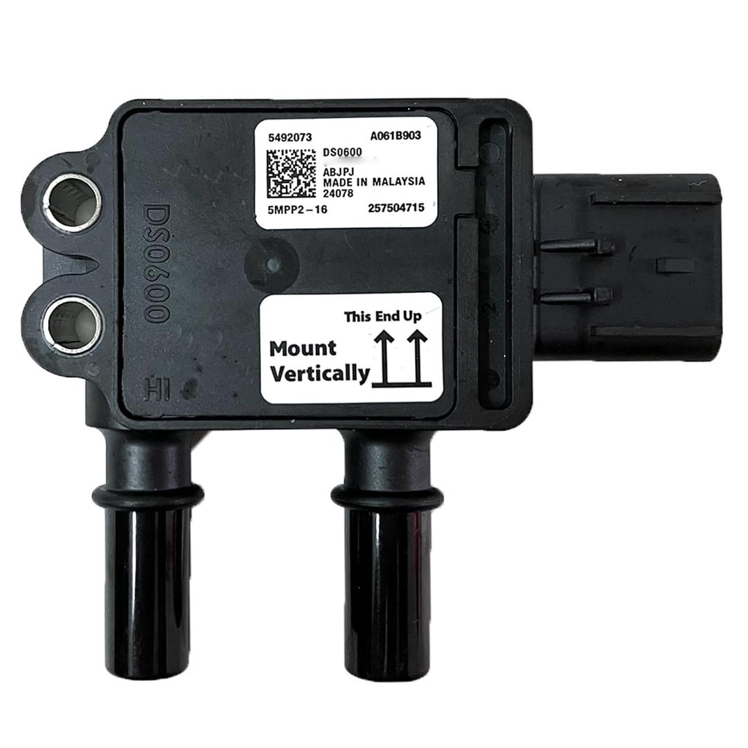 Embellu 5492073 Differential Pressure Sensor Compatible with Cummins ISX/QSX Engines