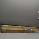 Sedelan Wood Linear Pendant Light, Dining Room Light Fixture, Modern Kitchen Pendant Lighting for Dining Room Kitchen Island Living Room Office Bar, Aluminum Woodgrain Print