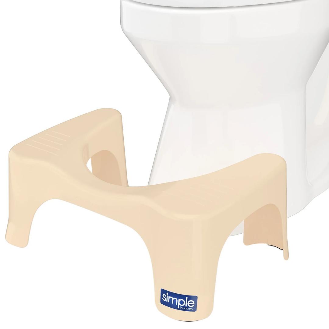 Simple Toilet Stool 7"