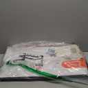 BESy 24 Inch Oil Rubbed Bronze Towel Racks, Bathroom Towel Shelf with Foldable Towel Bar Holder and Towel Hooks, Wall Mounted Multifunctional Bathroom Accessories, Double Towel Bars