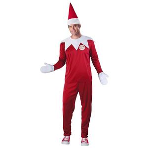Fun World Mens Elf on the Shelf Adult Costume. Size L
