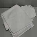 sancua 2 Pack White Tablecloth 60 x 102 Inch, Rectangle 6 Feet Table Cloth - Stain and Wrinkle Resistant Washable Polyester Table Cover for Dining Tables, Buffet Parties and Camping