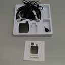 Hearing Amplifier Rechargeable Hearing Device with Standard Headphone Personal Sound Amplifier PSAP for Ears,Seniors,Directional Microphone (black)