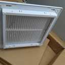 Howeall 12"W x 12"H [Duct Opening Size] Steel Return Air Filter Grille - Removable Face/Door for 1 inch Filters -HVAC Vent Cover Grill - White [Outer Dimensions: 14 5/8"W X 14 5/8"H]