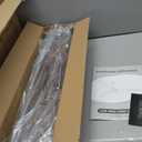 52 inch Ceiling Fans with Lights and Remote, Dimmable 3 Color temperatures LED, Reversible with Quiet DC Motor, 3 Blade High CFM Indoor Outdoor Modern Ceiling Fan for Bedroom Living Room (Black)