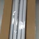 2 Pack Tension Curtain Rod 30 to 64 Inch White Curtain Rod Adjustable Expandable Spring Tension Curtain Rod No Drilling 7/8" Spring Loaded Curtain Rods for Windows Bedroom Closet Doorway Door