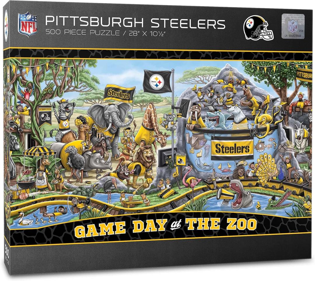 YouTheFan NFL Game Day at The Zoo 500pc Puzzle