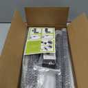 Tablet Floor Stand with 5LB Metal Base, Overhead Bed Phone Stand Angle Height Adjustable Holder, Universal Floor Stand Compatible with iPhone iPad Pro Air Mini, Samsung Tab, Kindle, E-Readers