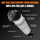 Electric Protein Shaker Bottle, USB Rechargeable Mixing Cup for Protein Shakes & Smoothies, 24oz BPA-Free Tritan, Powerful Vortex Blending, Portable for Gym & Travel