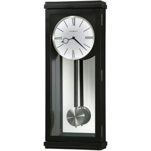 Howard Miller KimBoon Wall Clock II 549-500  Black Satin with Quartz, Triple-Chime Movement