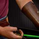 Leather Archery Armguard Essential Leather Armguard | Left/Right Hand | Real Leather Protective Armguard