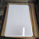 VIZ-PRO Magnetic Dry Erase Board, 36 X 24 Inches, Silver Aluminium Frame