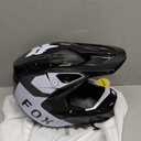 Fox Racing Unisex V1 Motocross Dirt Bike Helmet (Black, XS)