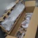 52 Inch Smart Ceiling Fan with Quiet DC Motor, 3 Blade High CFM Indoor Outdoor Modern White Ceiling Fan with Lights Remote Control for Bedroom Living Room