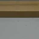 Thicked 1.78 inch Pine Wood White and Gold Floating Shelves 25 7.9 inch With 1/5 inch Heavy Duty Bracket,White and Gold Shelves With Stainless Steel Trim Strip, Gold shelves for wall,bedroom Set of 2 (25*7.9inch)