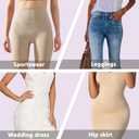 Silicone Hip Pads Adhesive for Women - Reusable Butt Lift Enhancer Pads, Sticky Buttocks Enhancer(2 Pieces) (Beige, L)