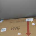 Folding Table 3ft Rectangular All-Occasion Plastic Folding Event Table for Indoor and Outdoor, Portable Desk, Camping, Durable and Stable, HDPE and Steel, Wide Application, Black