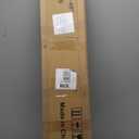 Fireplace Mantel Handmade, 3'' Thick Wall Decor Long Floating Shelf, 48inch Rustic Wood Shelf with Invisible Brackets, Black