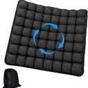 Inflating Pressure Relief Cushion, Breathable 3D Air Cell Seat Cushion, Suitable for Long Flights Office, Wheelchair, Cars Sedentary People to Use Relieves Sciatica