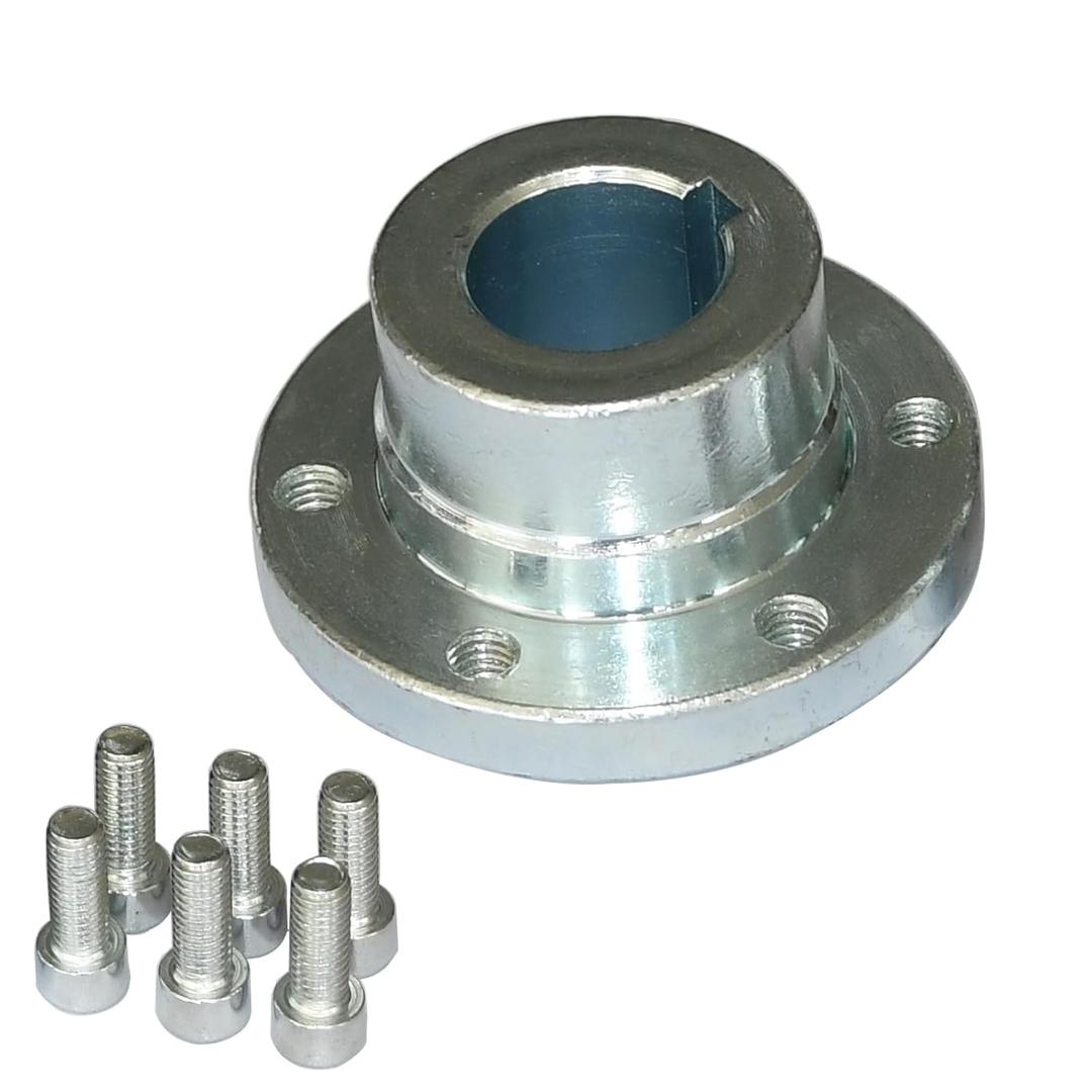 35 Sprocket Hub 20mm Bore Mini Bike Sprocket Hub Flange Adapter 6 Hole Mount