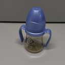 GROSMIMI Spill Proof no Spill Magic Sippy Cup with Straw with Handle for Baby and Toddlers, Customizable, PPSU, BPA Free 6 oz (Beige)