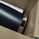 GORESE Pu Leather Trash Can, 2.6 Gallon Black Bathroom Trash Can, Small Office Garbage Can Wastebasket for Bedroom, Kitchen, Round Trash Bin Decorative Under-Sink/Desk/Home Easy to Clean