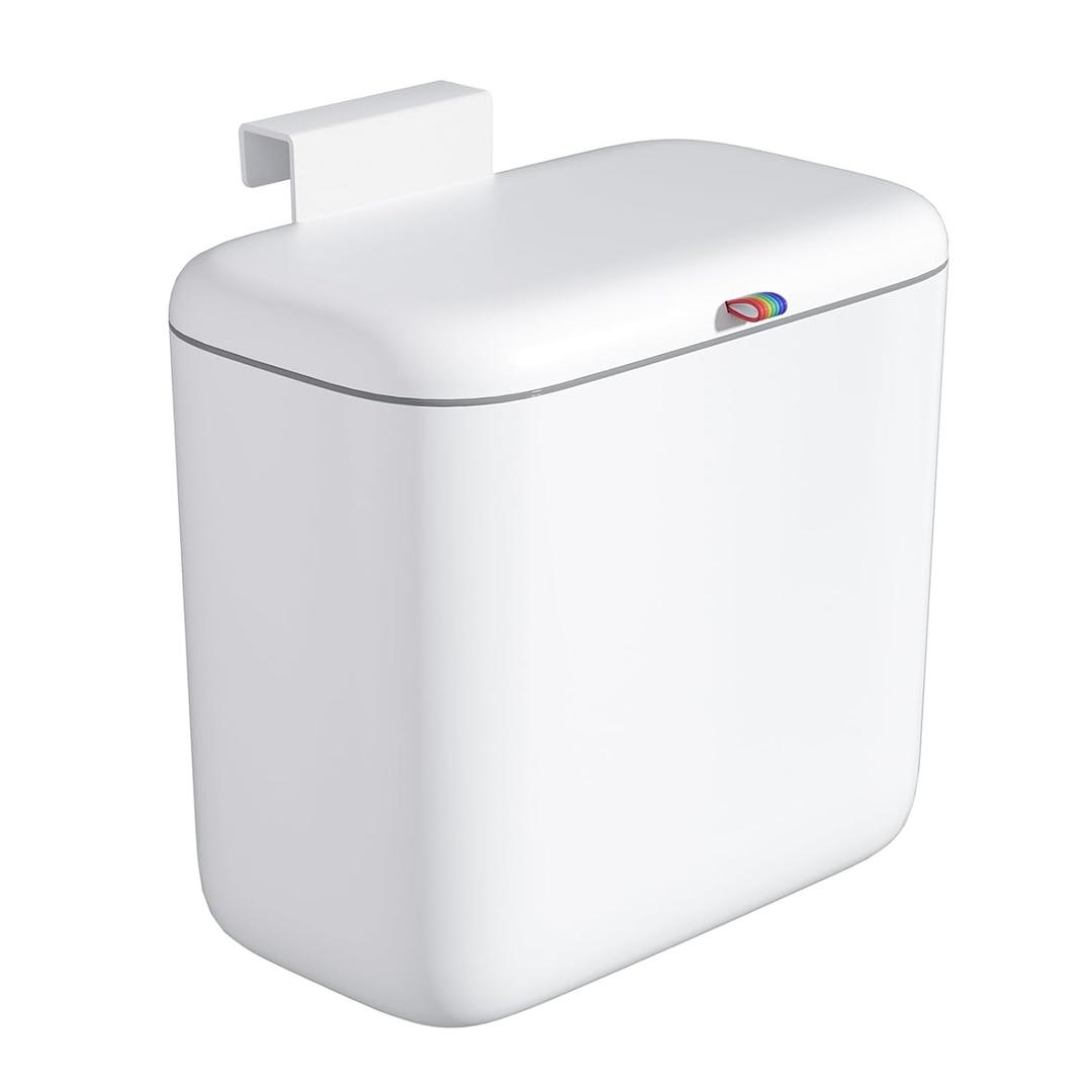 funest 2.6 Gallon Compost Bin Kitchen for Counter Top or Under Sink, Hanging Trash Can for Kitchen/RV/Bathroom/Office/Camping
