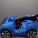 Step2 Whisper Ride II Buggy Kids Push Car, Ride On Toy, Stroller Substitute, Includes Seat Belt & Horn, Made of Durable Plastic, Max Weight 50 lbs., For Toddlers 1.5-4 Years Old, Blue (Large)