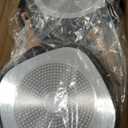 23 Pcs Pots and Pans Set, Non Stick Ceramic Cookware Set with 3 Frying Pans, Healthy Non-Toxic, Large Capacity,Induction Compatible, PFAS/PTFE/PFOA Free, Black