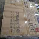 FurnitureR Dining Table 62.9 Inch for 4-6 Person with Sturdy Faux Marble Print Tabletop and Metal Steel Legs, Stylish Rectangular Functional Table for Kitchen Dining Room, Marble White