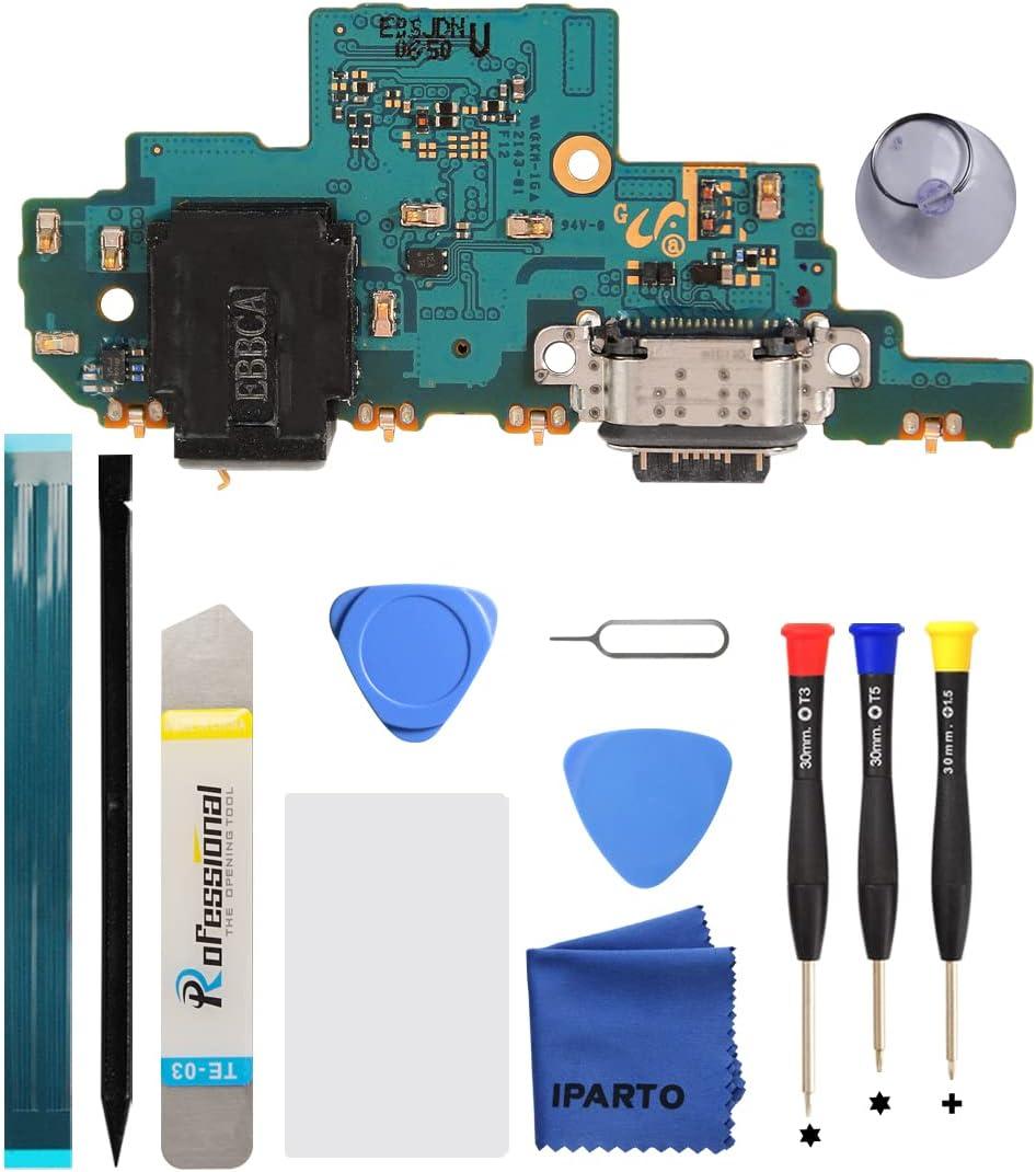 Charging Port Replacement for Samsung Galaxy A52 5G / A52 Charging Port Replacement Kit for 6.5 inch Galaxy A52 SM-A526U SM-A525F A526V A526D USB Flex Dock Connector Replacement