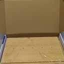 Bamboo Bread Box for Kitchen Counter-Large Capacity Bread Storage Container Farmhouse Bread Box with Window Bread Holder