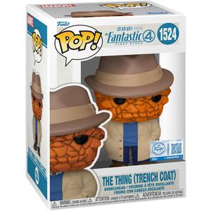 Funko Pop! Marvel: Fantastic Four (2025)- The Thing (Trench Coat) - Amazon Exclusive - Collectible Vinyl Figure - Gift Idea - Official Merchandise - Toys for Kids and Adults