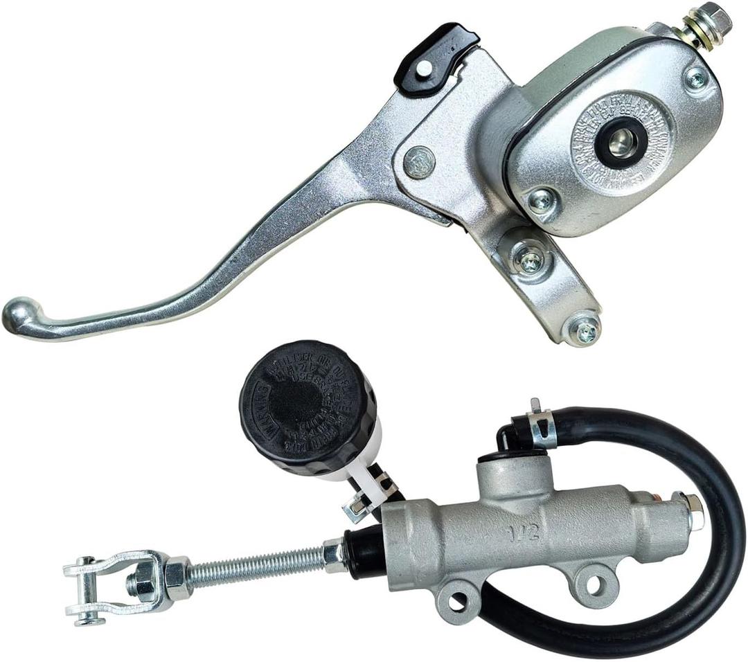 Front & Rear Brake Master Cylinder Set Compatible with Arctic Cat ATV 350 366 400 425 450 500 650 700 Alterra 400 450 500 550 570 700 XR 500 550 700 OEM # 3313-316 0502-881 2502-021